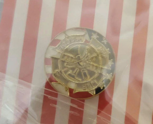 AMERICAN FLAG FIRE RESCUE LAPEL PIN
