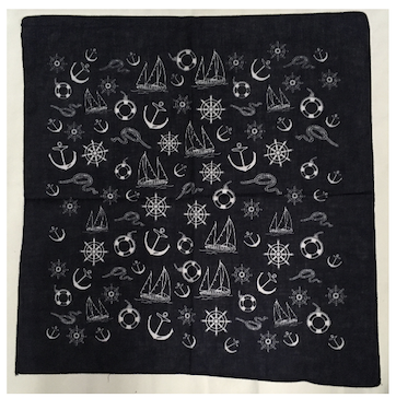 Collection Two Of Assorted Fashion Bandana Head Wrap In Various Patterns And Designs 100% Cotton 22"X22"