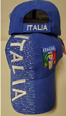 Italia Blue  - Cap