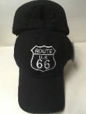 Route 66 Cotton Black - Cap