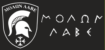 Molon Labe Black & White Bumper Sticker