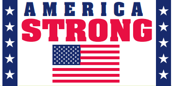 America Strong Bumper Sticker