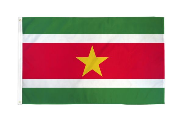 Suriname 3'X5' Country Flag ROUGH TEX® 68D Nylon