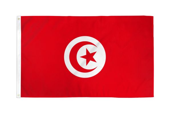 Tunisia 3'X5' Country Flag ROUGH TEX® 68D Nylon