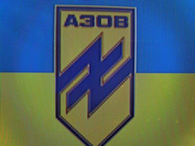 Ukraine Azov Battalion Ukrainian National Guard Flag 3'x5' Flag Rough Tex ® 100D