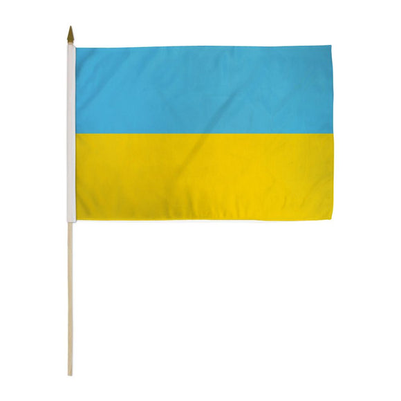 Ukraine Stick Flag 12