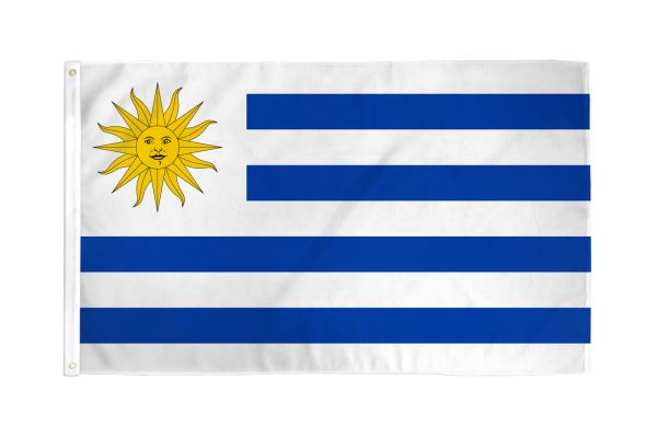 Uruguay 3'X5' Country Flag ROUGH TEX® 68D Nylon
