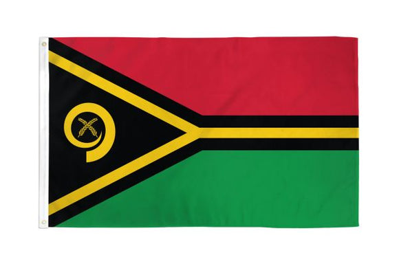 Vanuatu 3'X5' Country Flag ROUGH TEX® 68D Nylon