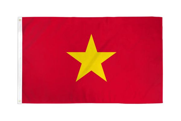 Vietnam 3'X5' Country Flag ROUGH TEX® 68D Nylon