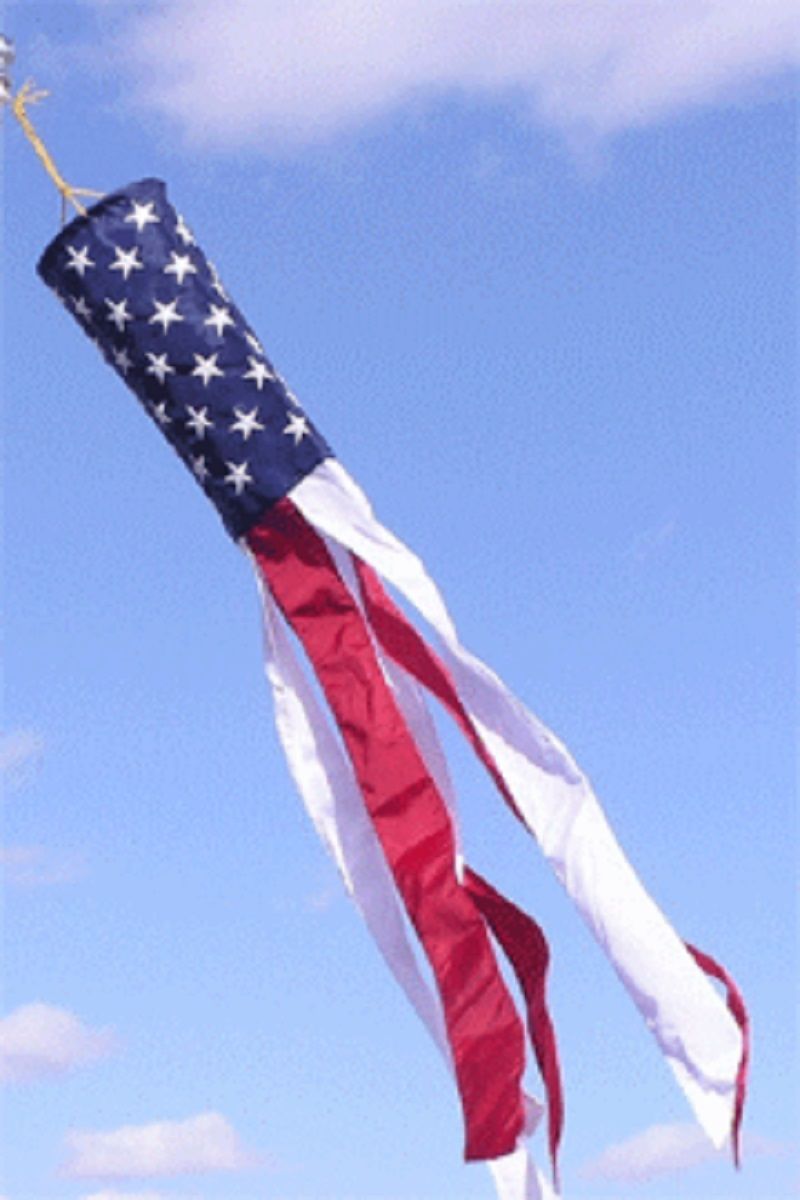 USA American Flag Wind Sock
