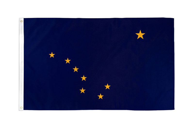 Alaska 3'X5' State Flag ROUGH TEX® 68D Nylon