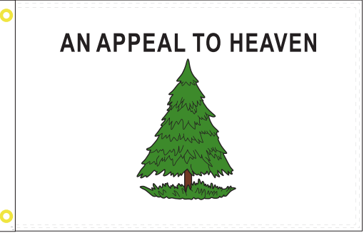 Appeal To Heaven Single Sided 3'X5' Flag Rough Tex® 150D Nylon