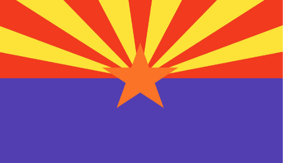 Arizona 3'X5' Flag Rough Tex® 68D Nylon