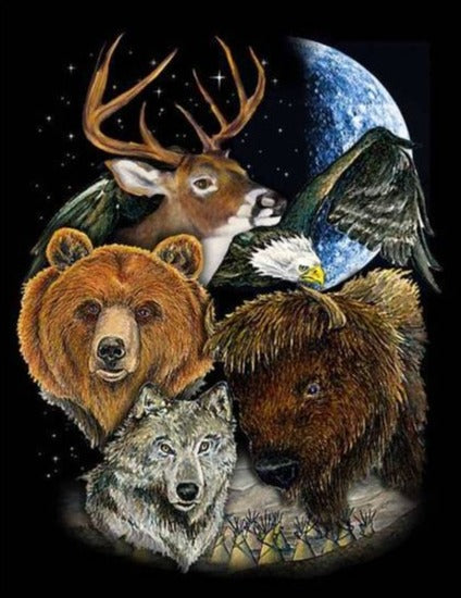 Wildlife Deluxe Polar Fleece Blanket