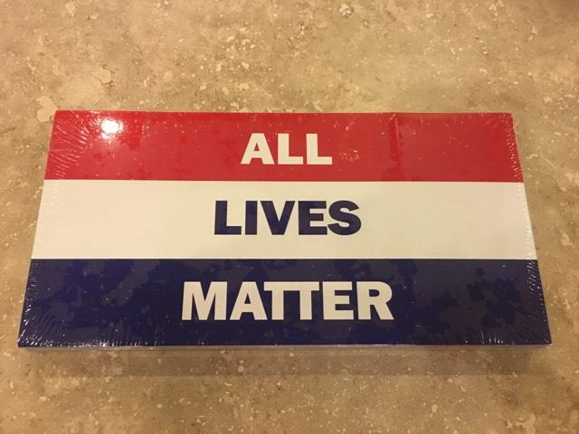 All Lives Matter - Bumper Sticker