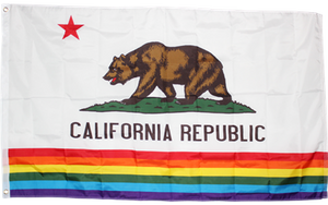 California Rainbow 3'x5' polyester