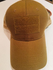 COYOTE MESH OPERATORS PROFESSIONAL CAP W/ VELCRO PATCH