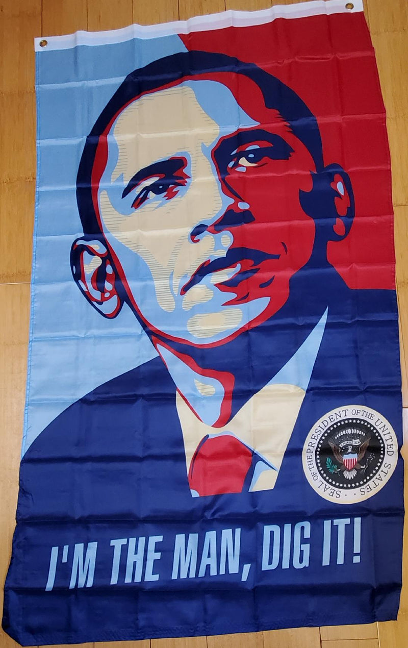 Democratic Party President Barack Obama Civil Rights Flag Banner 3'x5' DuraLite® 44th President
