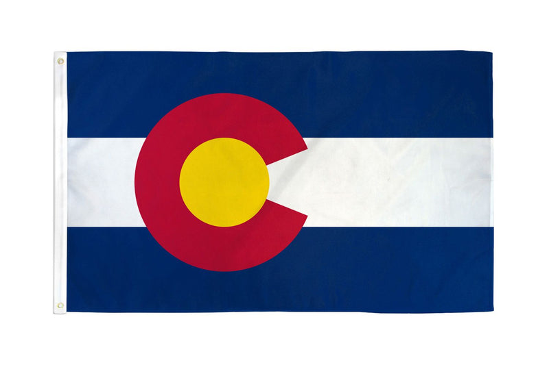 Colorado 3'X5' State Flag ROUGH TEX® 68D Nylon