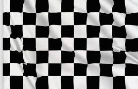 Checkered Black & White 2'X3' Flag Rough Tex® 68D Nylon