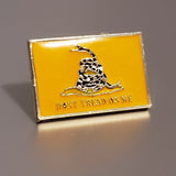 GADSDEN DON'T TREAD ON ME FLAG - Cloisonné Lapel Pins