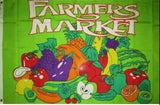 Farmers Market 3'X5' Flag Rough Tex® Polyester