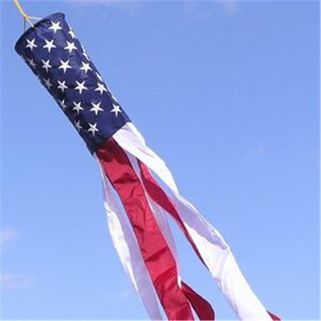 USA Embroidered Wind Sock DuraLite® Nylon