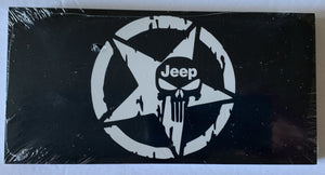 Jeep Punisher Star Bumper Sticker