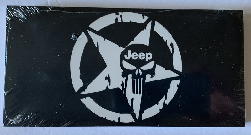 Jeep Punisher Star Bumper Sticker