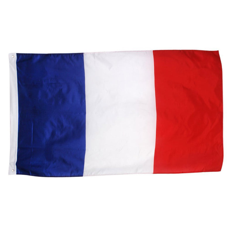 French Tri-Color 3'X5' Flag ROUGH TEX®100D