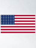 48 Stars USA Embroidered 3'X5' Flag Rough Tex® 150D