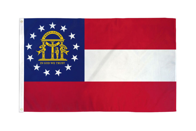 Georgia 5'x8' State Flag ROUGH TEX® 68D