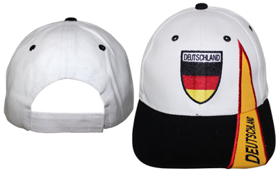 German Cap - White
