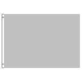 Gray 3'X5' Flag ROUGH TEX® 100D