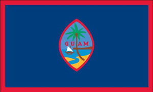 Guam Flag Deluxe Polar Fleece Blanket