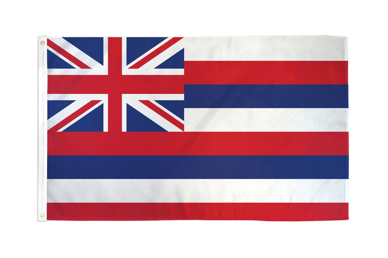 Hawaii 12"x18" State Flag (With Grommets) ROUGH TEX® 68D Nylon
