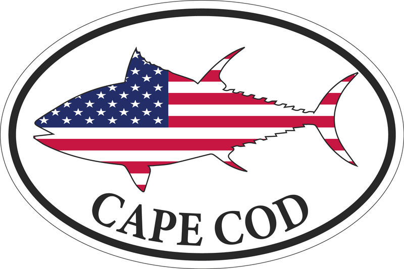 Cape Cod Oval Bumper Sticker