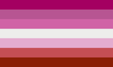 Lesbian Lipstick Rainbow Pride 3'x5' 100D Flag Rough Tex ®