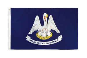 Louisiana 3'X5' State Flag ROUGH TEX® 68D Nylon