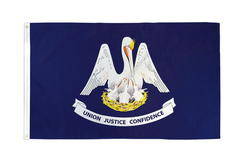 Louisiana 4'x6' State Flag ROUGH TEX® 68D