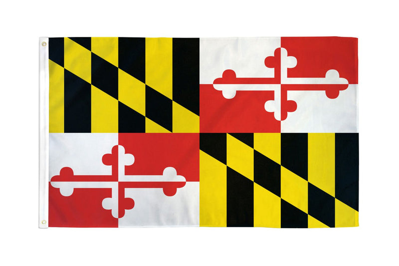 Maryland 3'X5' State Flag ROUGH TEX® 68D Nylon