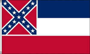 Mississippi 3'X5' Flag Rough Tex® 150D Nylon