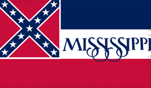 Mississippi Official 3'X5 Flag Rough Tex® 100D