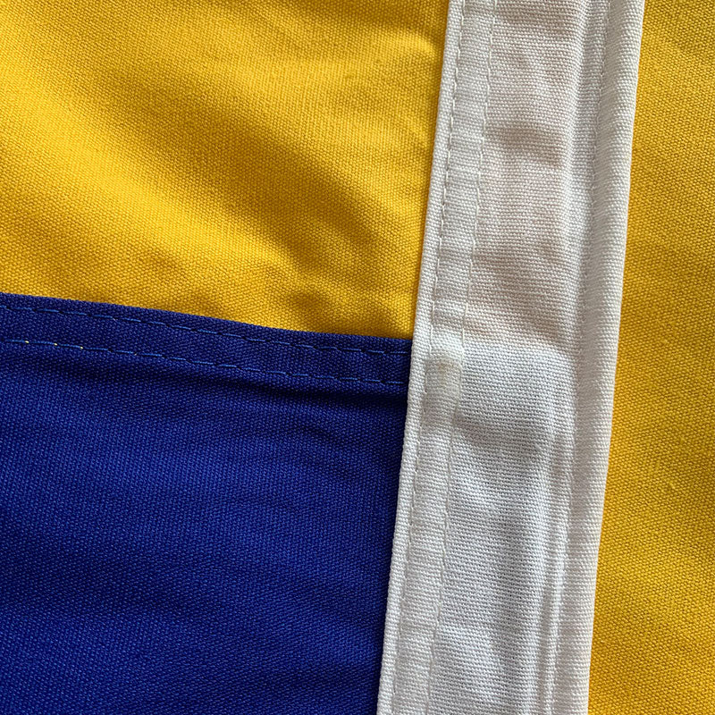 Ukraine Trident Government Flag Sewn Cotton Canvas Bunting 2x3 Feet