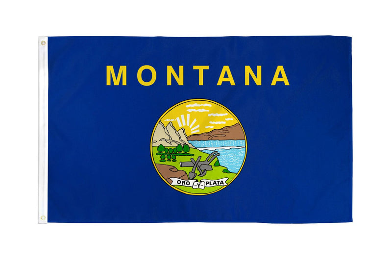 Montana 4'x6' State Flag ROUGH TEX® 68D