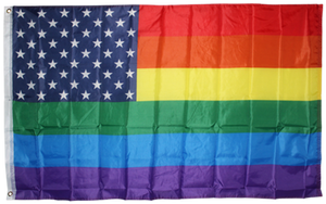 New Glory Pride 3'x5' 100D Flag Rough Tex ®