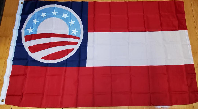Hope Logo Obama Flag Banner 3'x5' DuraLite® 44th President Americana