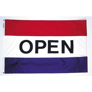 Open Flag 3'X5' Rough Tex® 100D