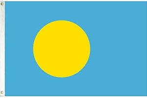 Palau 3'X5' Flag ROUGH TEX® 100D