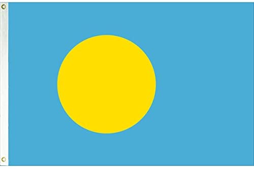 Palau 3'X5' Flag ROUGH TEX® 100D